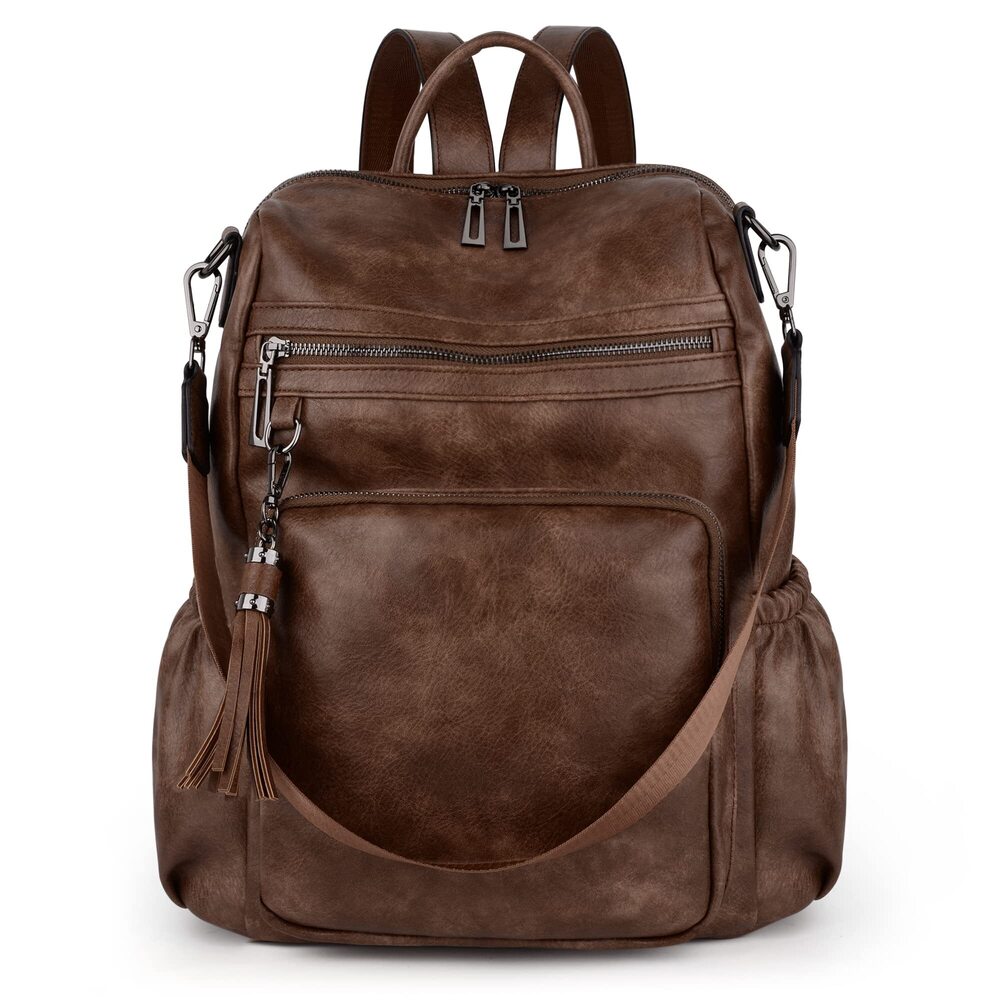 2430 Backpack Purse Travel Rucksack for Girls Fashion Designer Large Vegan
